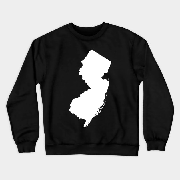 New Jersey State Crewneck Sweatshirt by GreenGuyTeesStore